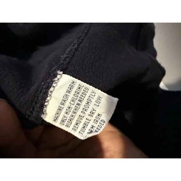 POLO Ralph Lauren Knit Sweater Jacket Men XL Black Varsity Full-Zip Vintage